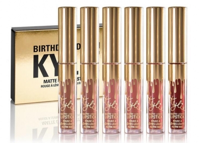 Kylie Birthday Edition Matte Liquid Lipstick 6 Colors Whole Set